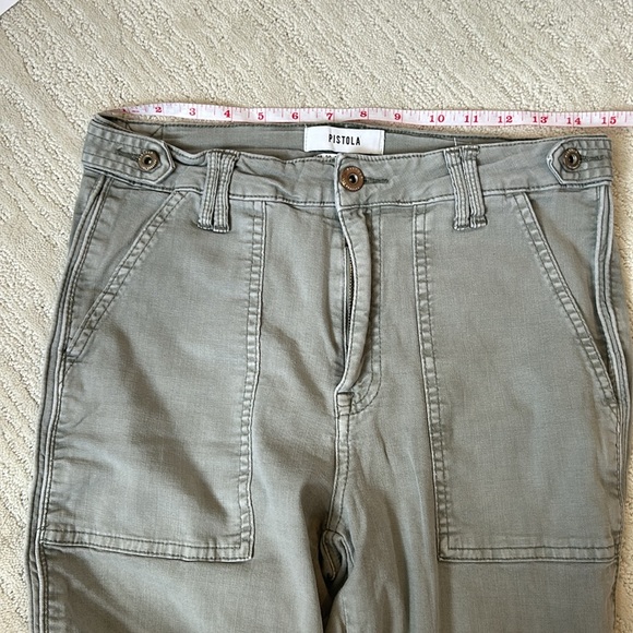 Pistola Stitch Fix Capri Cropped Sea Isle Sz 28 Style #P6031TLT-SEAP - Picture 4 of 9
